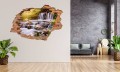 FOTOTAPETA 3D SAMOPRZYLEPNA naklejka dekoracyjna ścienna WODOSPAD SŁOŃCE