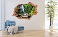 FOTOTAPETA 3D SAMOPRZYLEPNA naklejka dekoracyjna WODOSPAD NATURA LAS 