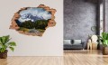 FOTOTAPETA 3D SAMOPRZYLEPNA naklejka dziura w ścianie GÓRY DROGA WIDOK