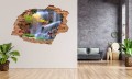 FOTOTAPETA 3D SAMOPRZYLEPNA naklejka na ścianę do salonu WODOSPAD NATURA