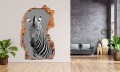 FOTOTAPETA 3D SAMOPRZYLEPNA naklejka ścienna ZEBRA