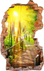 FOTOTAPETA 3D SAMOPRZYLEPNA naklejka ścienna NATURA