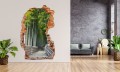 FOTOTAPETA 3D SAMOPRZYLEPNA naklejka ścienna MOST W LESIE