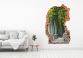 FOTOTAPETA 3D SAMOPRZYLEPNA naklejka ścienna MOST W LESIE