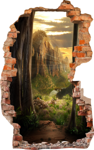 FOTOTAPETA 3D SAMOPRZYLEPNA naklejka ścienna ZACHÓD SŁOŃCA