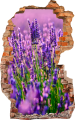 FOTOTAPETA 3D SAMOPRZYLEPNA naklejka ścienna LAWENDA