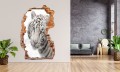 FOTOTAPETA 3D SAMOPRZYLEPNA naklejka ścienna BIAŁY TYGRYS