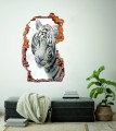 FOTOTAPETA 3D SAMOPRZYLEPNA naklejka ścienna BIAŁY TYGRYS