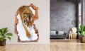 FOTOTAPETA 3D SAMOPRZYLEPNA naklejka ścienna SKRADAJĄCY SIĘ TYGRYS