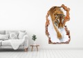 FOTOTAPETA 3D SAMOPRZYLEPNA naklejka ścienna SKRADAJĄCY SIĘ TYGRYS