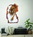 FOTOTAPETA 3D SAMOPRZYLEPNA naklejka ścienna SKRADAJĄCY SIĘ TYGRYS