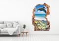 FOTOTAPETA 3D SAMOPRZYLEPNA naklejka ścienna SKACZĄCY DELFIN