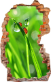 FOTOTAPETA 3D SAMOPRZYLEPNA naklejka ścienna BIEDRONKI