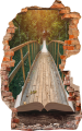 FOTOTAPETA 3D SAMOPRZYLEPNA naklejka ścienna MOST