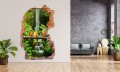 FOTOTAPETA 3D SAMOPRZYLEPNA naklejka ścienna PAPUGI