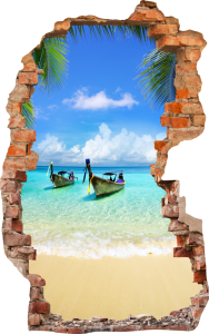 FOTOTAPETA 3D SAMOPRZYLEPNA naklejka ścienna MORZE