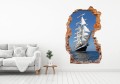 FOTOTAPETA 3D SAMOPRZYLEPNA naklejka ścienna STATEK