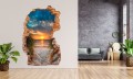 FOTOTAPETA 3D SAMOPRZYLEPNA naklejka ścienna ZACHÓD SŁOŃCA NA PLAŻY