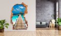 FOTOTAPETA 3D SAMOPRZYLEPNA naklejka ścienna MORSKIE MOLO