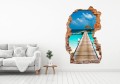 FOTOTAPETA 3D SAMOPRZYLEPNA naklejka ścienna MORSKIE MOLO