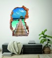 FOTOTAPETA 3D SAMOPRZYLEPNA naklejka ścienna MORSKIE MOLO
