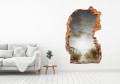FOTOTAPETA 3D SAMOPRZYLEPNA naklejka ścienna CHMURY NAD PLAŻĄ