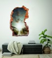 FOTOTAPETA 3D SAMOPRZYLEPNA naklejka ścienna CHMURY NAD PLAŻĄ