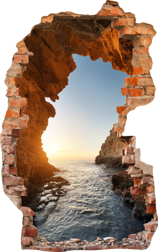 FOTOTAPETA 3D SAMOPRZYLEPNA naklejka ścienna PIĘKNE MORZE