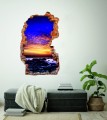 FOTOTAPETA 3D SAMOPRZYLEPNA naklejka ścienna NIESAMOWITY WIDOK NAD MORZEM