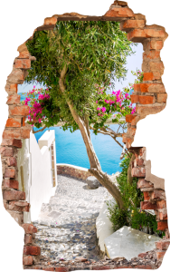 FOTOTAPETA 3D SAMOPRZYLEPNA naklejka ścienna GRECJA