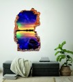 FOTOTAPETA 3D SAMOPRZYLEPNA naklejka ścienna BAJKOWE JEZIORO