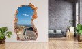 FOTOTAPETA 3D SAMOPRZYLEPNA naklejka ścienna KŁADKA NA PLAŻY