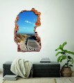 FOTOTAPETA 3D SAMOPRZYLEPNA naklejka ścienna KŁADKA NA PLAŻY