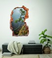 FOTOTAPETA 3D SAMOPRZYLEPNA naklejka ścienna DRZEWO NA KOŃCU ZBOCZA
