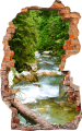FOTOTAPETA 3D SAMOPRZYLEPNA naklejka ścienna RZEKA