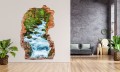 FOTOTAPETA 3D SAMOPRZYLEPNA naklejka ścienna LEŚNA RZEKA