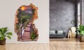 FOTOTAPETA 3D SAMOPRZYLEPNA naklejka ścienna MOST I MAGICZNY ZACHÓD SŁOŃCA