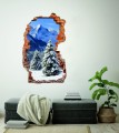 FOTOTAPETA 3D SAMOPRZYLEPNA naklejka ścienna ZIMOWY KRAJOBRAZ