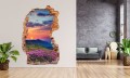 FOTOTAPETA 3D SAMOPRZYLEPNA naklejka ścienna GÓRY I MAGICZNY ZACHÓD SŁOŃCA