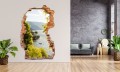 FOTOTAPETA 3D SAMOPRZYLEPNA naklejka ścienna ZALEW PRZY MIASTECZKU