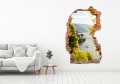 FOTOTAPETA 3D SAMOPRZYLEPNA naklejka ścienna ZALEW PRZY MIASTECZKU