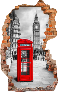 FOTOTAPETA 3D SAMOPRZYLEPNA naklejka ścienna LONDYN
