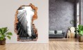 FOTOTAPETA 3D SAMOPRZYLEPNA naklejka ścienna WYSOKIE BUDYNKI W MIEŚCIE