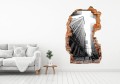 FOTOTAPETA 3D SAMOPRZYLEPNA naklejka ścienna WYSOKIE BUDYNKI W MIEŚCIE