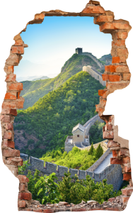 FOTOTAPETA 3D SAMOPRZYLEPNA naklejka ścienna WIELKI MUR