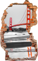 FOTOTAPETA 3D SAMOPRZYLEPNA naklejka ścienna CZERWONY MOST