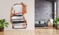 FOTOTAPETA 3D SAMOPRZYLEPNA naklejka ścienna CZERWONY MOST