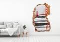 FOTOTAPETA 3D SAMOPRZYLEPNA naklejka ścienna CZERWONY MOST