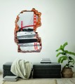 FOTOTAPETA 3D SAMOPRZYLEPNA naklejka ścienna CZERWONY MOST