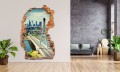 FOTOTAPETA 3D SAMOPRZYLEPNA naklejka ścienna MOST DO MIASTA